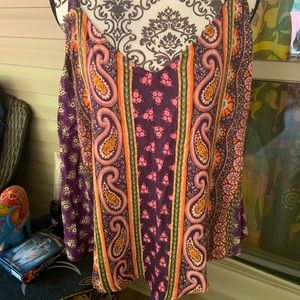 Romantic gypsy size 1x plus tank worn once no damage